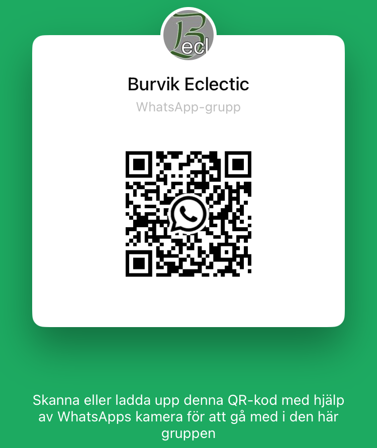 QR-kod till WhatsApp-gruppen